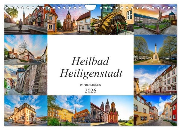 Produktbild: Heilbad Heiligenstadt Impressionen (Wandkalender 2026 DIN A4 quer), CALVENDO Monatskalender