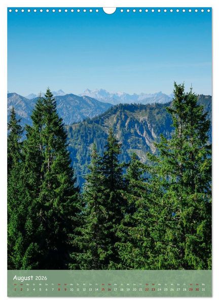 Produktbild: Voralpen (Wandkalender 2026 DIN A3 hoch), CALVENDO Monatskalender