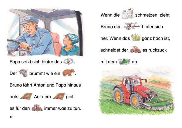 Produktbild: Bildermaus - Achtung, Traktor im Einsatz!