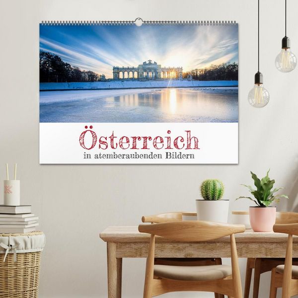 Produktbild: &Ouml;sterreich in atemberaubenden Bildern (Wandkalender 2027 DIN A2 quer), CALVENDO Monatskalender
