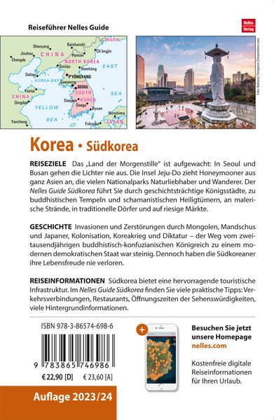 Produktbild: Nelles Guide Reisef&uuml;hrer Korea