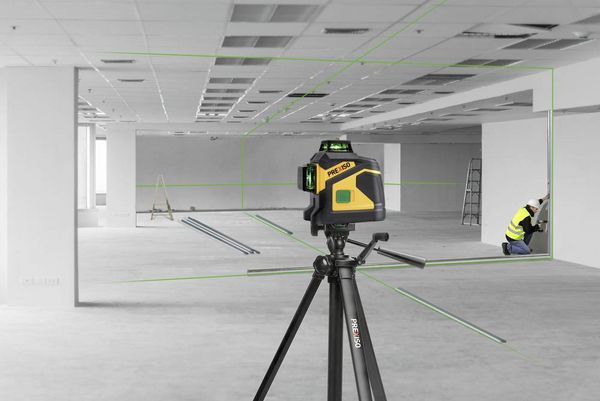 Produktbild: Prexiso PLC3-360G 360&deg;-Linienlaser gr&uuml;ner Laser, inkl. 360&deg; Laser, inkl. Akku, inkl. Box Reichweite (max.): 60 m