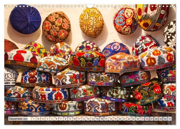 Produktbild: Usbekistan Mythos Seidenstra&szlig;e hautnah (Wandkalender 2027 DIN A3 quer), CALVENDO Monatskalender