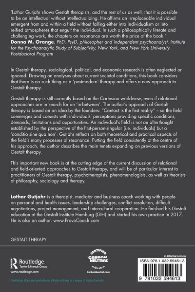 Produktbild: A Field-Centred Approach to Gestalt Therapy