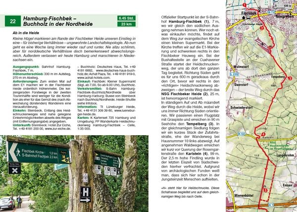 Produktbild: ROTHER Wanderf&uuml;hrer Fernwanderweg E1 - Deutschland Nord
