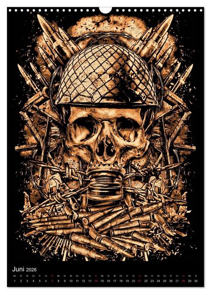 Produktbild: BLOODBOY/DARK ILLUSTRATION (Wandkalender 2026 DIN A3 hoch), CALVENDO Monatskalender