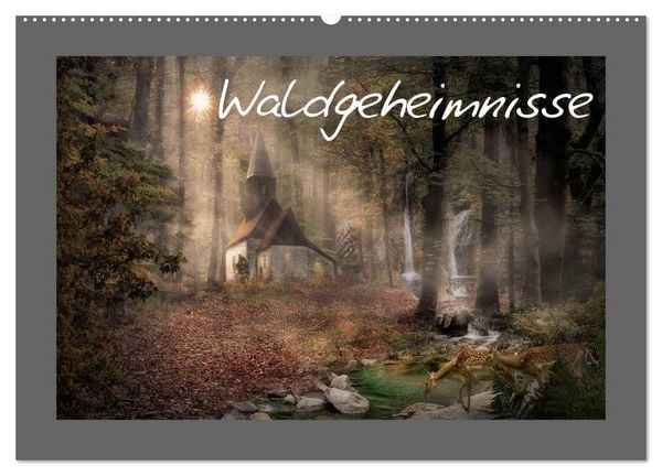 Produktbild: Waldgeheimnisse (Wandkalender 2026 DIN A2 quer), CALVENDO Monatskalender