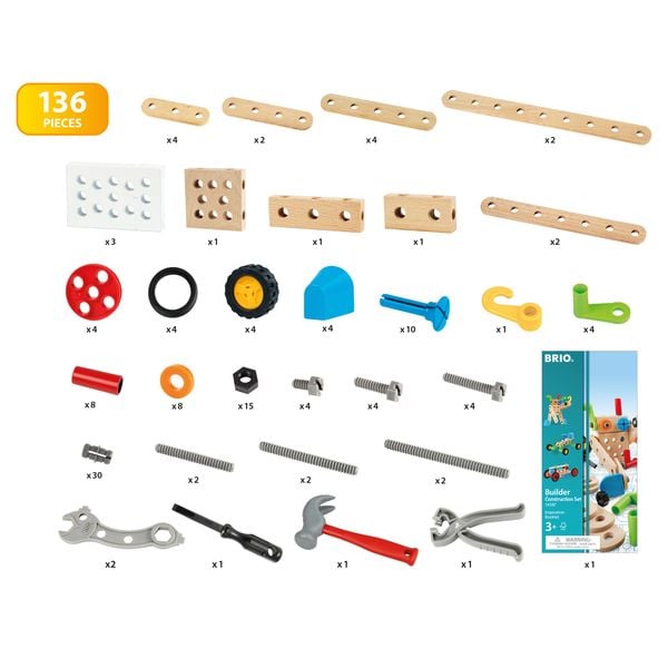 Produktbild: Ravensburger Builder Box 135-teilig