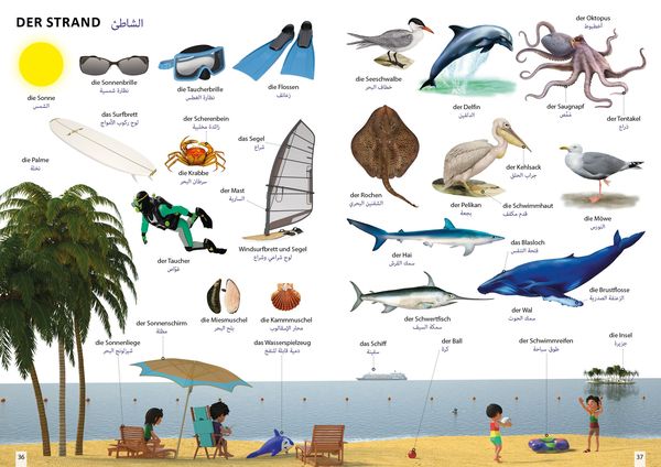 Produktbild: Bildw&ouml;rterbuch f&uuml;r Kinder und Eltern Arabisch-Deutsch