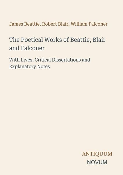 Produktbild: The Poetical Works of Beattie, Blair and Falconer