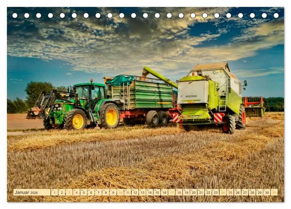 Produktbild: Landwirtschaft - die Zukunft ist digital (Tischkalender 2026 DIN A5 quer), CALVENDO Monatskalender
