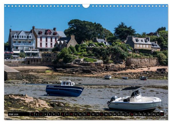 Produktbild: Bretagne Un r&ecirc;ve en couleurs (Calendrier mural 2026 DIN A3 vertical), CALVENDO calendrier mensuel