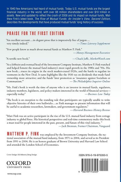Produktbild: The Rise of Mutual Funds