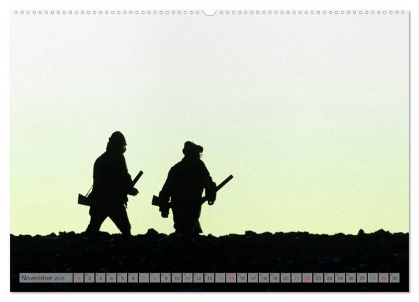 Produktbild: Emotionale Momente: Wild und Jagd. (hochwertiger Premium Wandkalender 2026 DIN A2 quer), Kunstdruck in Hochglanz