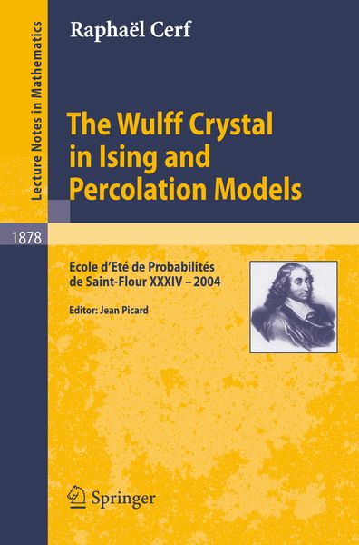 Produktbild: The Wulff Crystal in Ising and Percolation Models