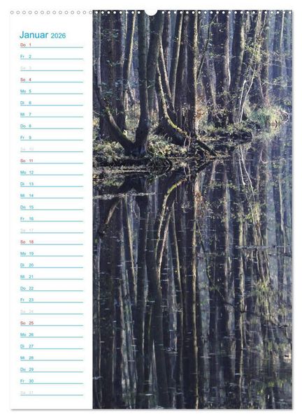 Produktbild: Wunderbarer Spreewald (Wandkalender 2026 DIN A2 hoch), CALVENDO Monatskalender