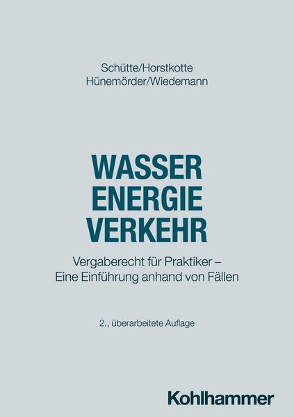 Produktbild: Wasser Energie Verkehr