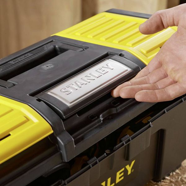 Produktbild: STANLEY 1-79-217 1-79-217 Werkzeugbox Kunststoff Schwarz, Gelb