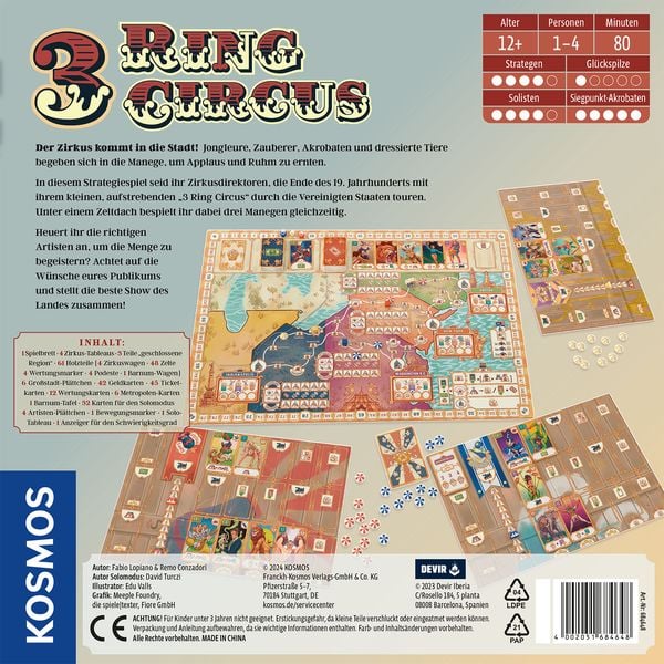 KOSMOS - 3 Ring Circus