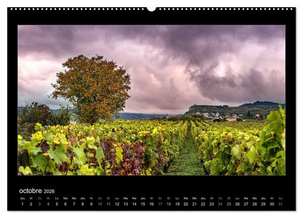 Produktbild: L'Auvergne est belle (Calendrier mural 2026 DIN A2 vertical) calendrier de bureau