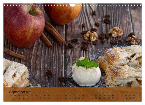 Produktbild: Jeden Monat lecker (Wandkalender 2026 DIN A3 quer), CALVENDO Monatskalender