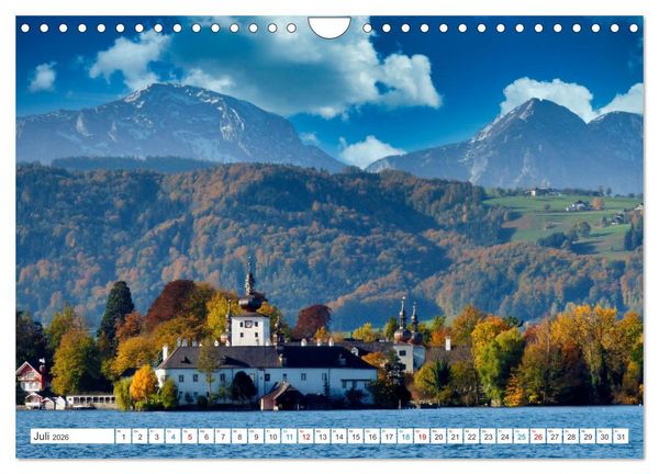 Produktbild: Lockendes Ober&ouml;sterreich (Wandkalender 2026 DIN A4 quer), CALVENDO Monatskalender