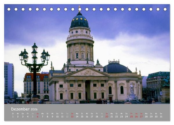 Produktbild: Weltstadt Berlin (Tischkalender 2026 DIN A5 quer), CALVENDO Monatskalender