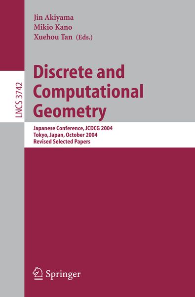 Produktbild: Discrete and Computational Geometry