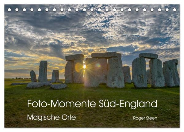 Produktbild: Foto-Momente S&uuml;d-England - Magische Orte (Tischkalender 2026 DIN A5 quer), CALVENDO Monatskalender