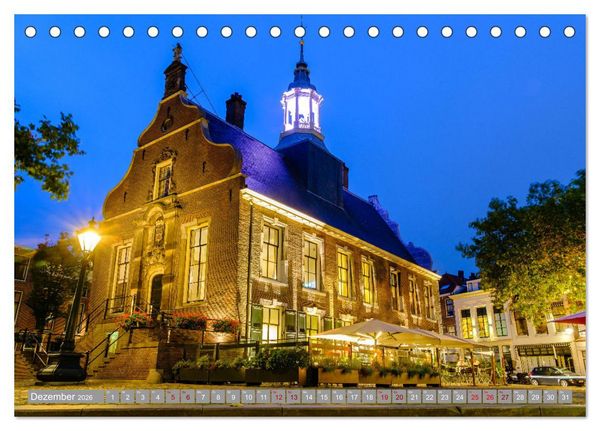Produktbild: Ein Blick auf Schiedam (Tischkalender 2026 DIN A5 quer), CALVENDO Monatskalender