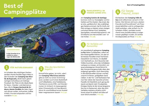 Produktbild: MARCO POLO Camper Guide Nordspanien: Atlantikk&uuml;ste & Pyren&auml;en