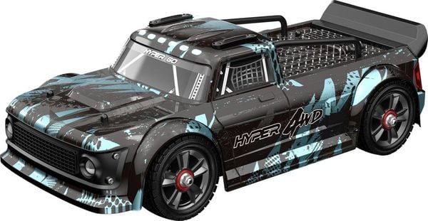 Produktbild: MJX Hyper GO Schwarz Brushless 1:14 RC Modellauto Elektro Rally Allradantrieb (4WD) RtR 2,4 GHz inkl. Akku und Ladekabel, mit Lichteffekt