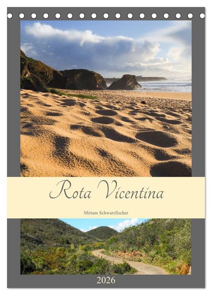 Rota Vicentina (Tischkalender 2026 DIN A5 hoch), CALVENDO Monatskalender