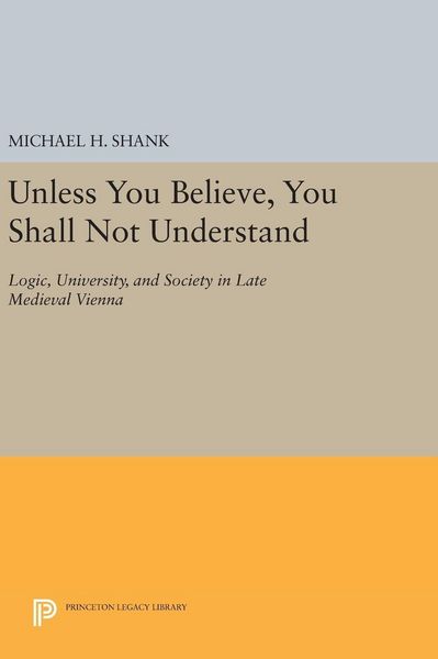 Produktbild: Unless You Believe, You Shall Not Understand