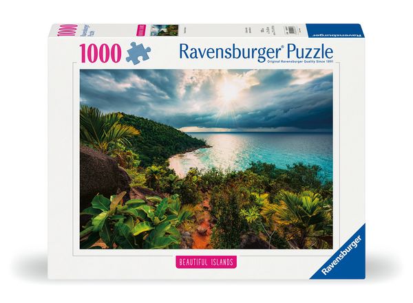 Produktbild: Erwachsenenpuzzle 1000 Teile - Praslin Seychelles