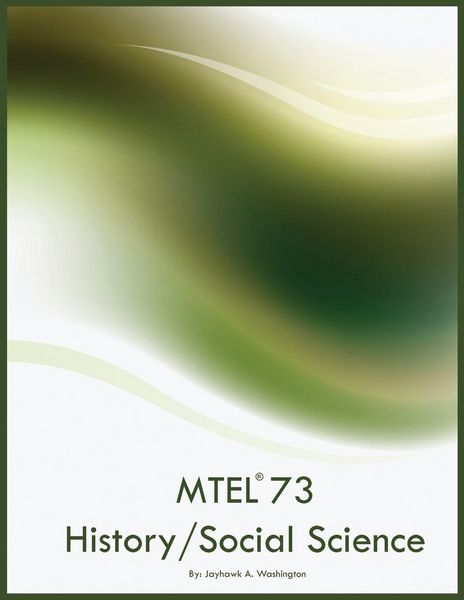 Produktbild: MTEL 73 History/Social Science