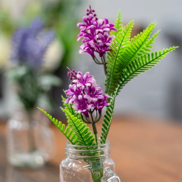 NTK-Collection Kunstblume Hyazinthe in Glaskrug Leilani