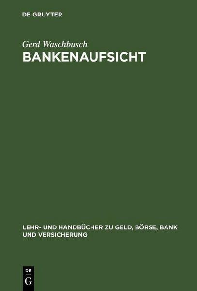 Produktbild: Bankenaufsicht