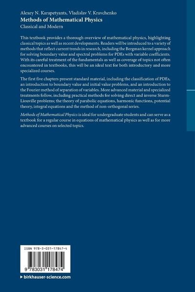 Produktbild: Methods of Mathematical Physics