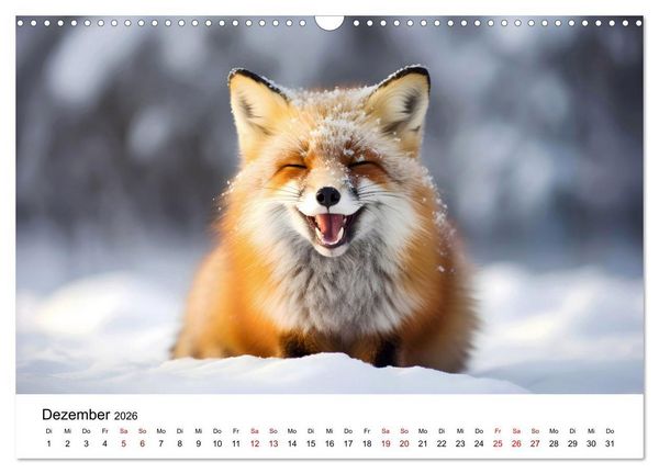 Produktbild: Magic Animals (Wandkalender 2026 DIN A3 quer), CALVENDO Monatskalender