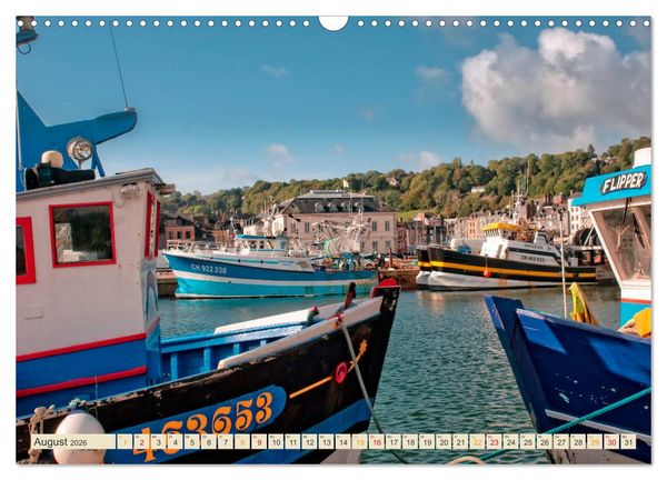 Produktbild: Honfleur - Bezauberndes Frankreich (Wandkalender 2026 DIN A3 quer), CALVENDO Monatskalender