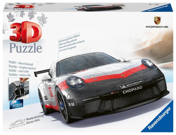 Ravensburger - Porsche 911 GT3 Cup, 108 Teile
