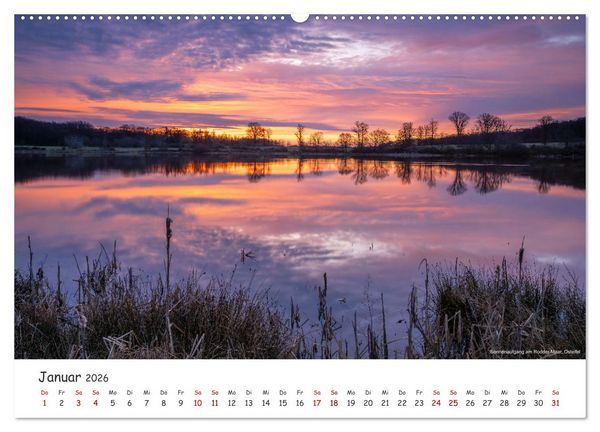 Produktbild: Heimat Entdecken: Eifel - Stille Maare und rauschende Wasser (hochwertiger Premium Wandkalender 2026 DIN A2 quer), Kunstdruck in Hochglanz