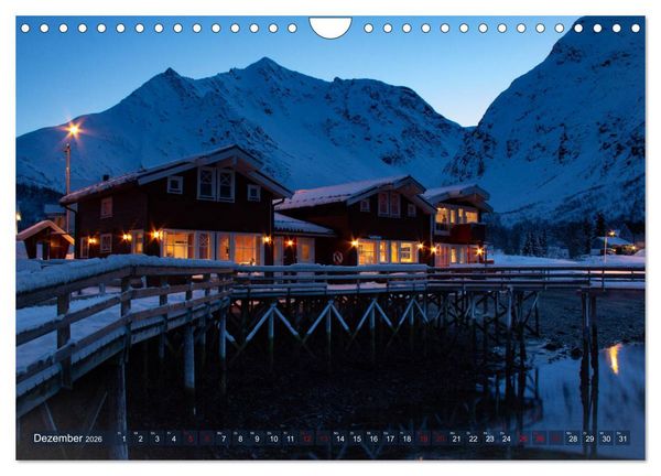 Produktbild: Lyngener Alpen Nord-Norwegen (Wandkalender 2026 DIN A4 quer), CALVENDO Monatskalender