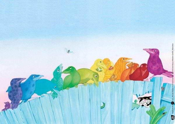Produktbild: Als die Raben noch bunt waren. Kamishibai Bildkartenset