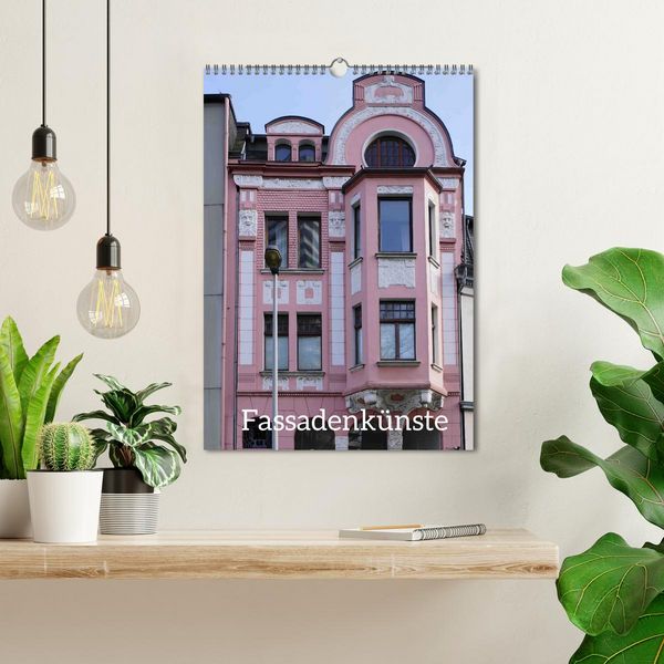 Produktbild: Fassadenk&uuml;nste (Wandkalender 2026 DIN A3 hoch), CALVENDO Monatskalender