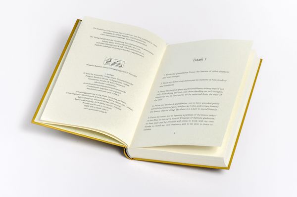 Produktbild: Aurelius - Meditations. A special edition hardcover embossed with silver foil