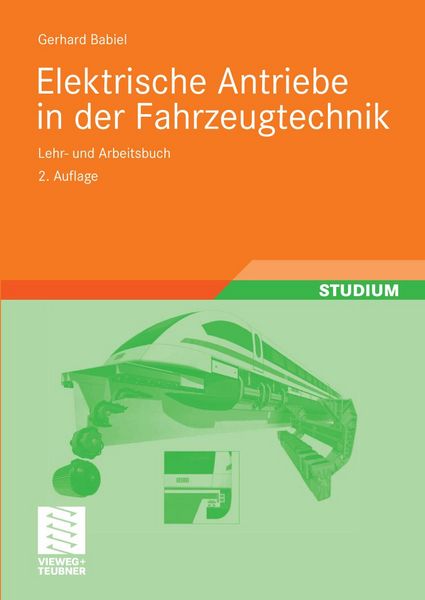 Produktbild: Elektrische Antriebe in der Fahrzeugtechnik