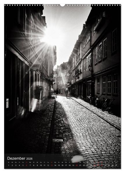 Produktbild: Ein Blick auf Erfurt (Wandkalender 2026 DIN A2 hoch), CALVENDO Monatskalender