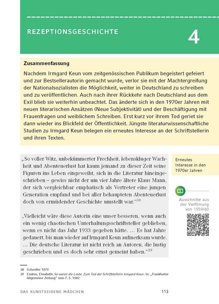 Produktbild: Das kunstseidene M&auml;dchen von Irmgard Keun